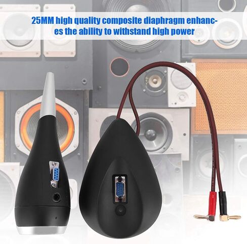 EBTOOLS HiFi Bookshelf Loudspeaker، 35W New 25 Core Ultra High Pitch Audio مكبر صوت للمسرح المنزلي in Saudi Arabia