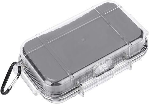 Small Waterproof Storage Case Shockproof Airtight Survival Box Storage Container Case Portable Airtight Carry Box Black Dry Storage Box in Saudi Arabia