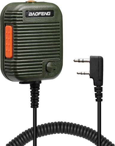 BAOFENG مكبر صوت تكتيكي ميكروفون لراديو لحم الخنزير المحمول اتجاهين راديو UV-25 UV-5R 5RM BF-F8HP in Saudi Arabia