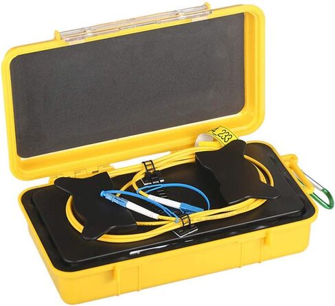 Fiber Optic OTDR Launch Cable Box G.657A1 Singlemode 9/125 LC/UPC-LC/UPC Connector Dead Zone Eliminator Fiber Box (1000M) in Saudi Arabia