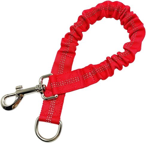 Short Dog Leash Extender, 18 in Bungee Shock Absorbing, Nylon Multifunctional Dog Leash for Medium Large Dogs Walking Training Running (Green) in Kuwait