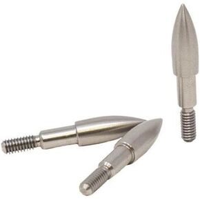 Bohning Screw-in Bullet Point 17/64 100 Grain (12 Pack)
