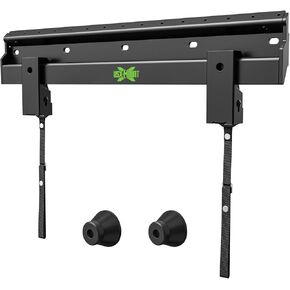 No Stud TV Wall Mount Low Profile for Most 26-60" TVs up to 100 lbs, USX MOUNT No Dril TV Mount for Drywall, Studless TV Wall Mount Bracket Max VESA 400x400mm for Flat Screen&Curved TVs, Easy Install