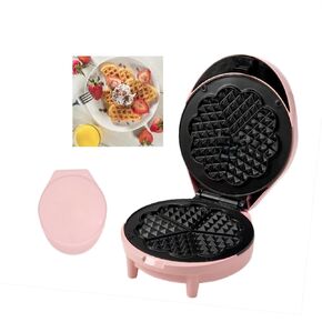 Waffle Maker 7“ Non-Stick Waffler Iron Stuffler Stuffed Wafflera 700W Adjustable Browning Control, Electric Baker Makes Thick, Fluffy Waffles, Kitchen Essential for Breakfast, Azure
