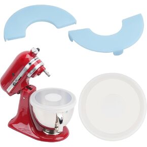 3 Pack Silicone Covers for KitchenAid Tilt-Head Stand Mixer 4.5-5 Quart Stainless Steel Mixer Bowls, KitchenAid Mixer Attachments, Dishwasher Freezer Microwave Safe (Bowl NOT included)