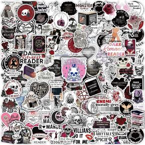 152 PCS Dark Romance Book Stickers for Kindle Adult, Spicy Booktok Reading Bookish Stickers for Kindle Case, Water Bottles, Laptop, Book Accessories Gifts for Book Lovers