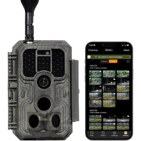 Trail Camera Cellular S950, 4G LTE, Full Video Preview, No-Glow 100ft Night Vision, Motion Activated, Send Pictures to Your Cell Phone, for Hunting Game Cams, Deer Wildlife Scouting