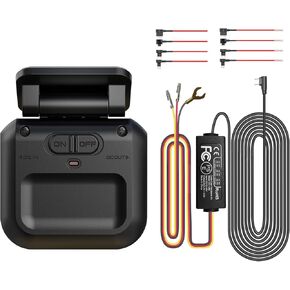 Type-C Hardwire Kit with Radar Detection Type C, Suitable for V50-4CH and V7PLUS Dash Cam, 12V-24V to 5V/2.5A, with Low Voltage Protection, 24-Hour Radar Detection Parking Monitoring