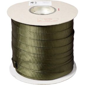 LIBERTY MOUNTAIN Cypher Olive Drab Tube Web (1-Inch x 300-Feet),Green
