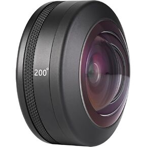 Kase 3rd Generation 8mm Fisheye Lens III Optical Glass Compatible with iPhone Kase M17 Mount Cases