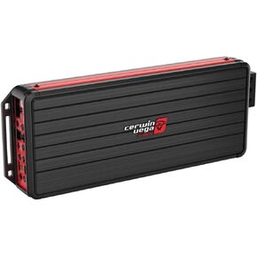 Cerwin Vega 600 Watt 4 Channel Digital Amplifier, Class D Amp with Bass Knob, High-Power Car Audio System | Input Sensitivity, Compact Size for Enhanced Car Speakers Performance VCU84