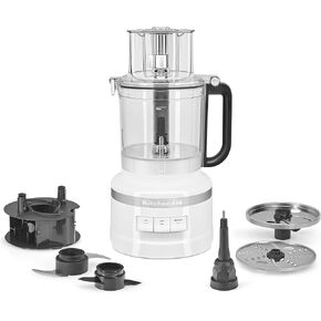 KitchenAid 13 Cup Food Processor, Contour Silver (Renewed)