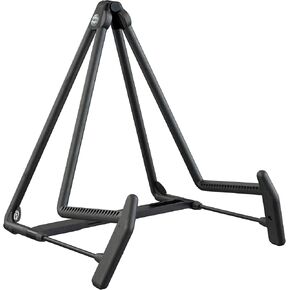 K&M - König & Meyer 17580.014.55 - Heli 2 Guitar Stand - Folding A-Frame for Acoustic Guitars - Adjustable and Collapsible – Sturdy and Durable - Professional Choice - German Made - Black