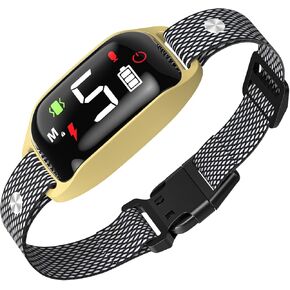 Dog Bark Collar, BXQ Anti Barking Training Collar with Beep Vibration Shock, Rechargeable Dog Shock Bark Collar with 5 Adjustable Sensitivity, Smart Bark Collar No Shock for Large Medium Small Dog