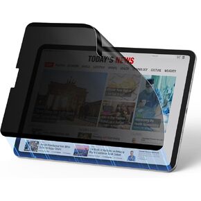 ESR Screen Protector for iPad Pro 12.9 Inch (2022/2021/2020/2018), Removable Magnetic Privacy Screen Film with 30-Degree Anti-Spy Privacy Filter, Detachable and Reusable, Matte Finish