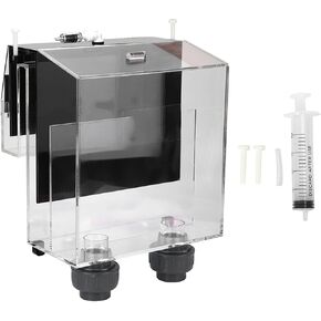 EVTSCAN Quality Acrylic Self Start Siphon Hang On Overflow Box Super Quiet for Fish Tank Aquarium