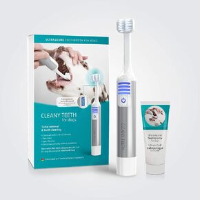 Cleany Teeth Toothbrush for Dogs Starter Kit