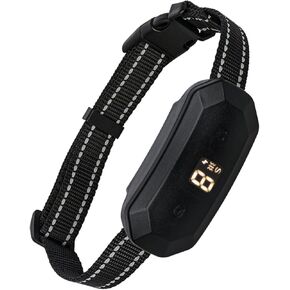 BT02 Bark Training Collar,Three Training Mode: Sound, Vibration, Shock, black