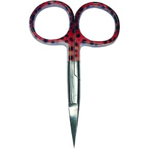 Creative Angler Scissors Trout Colored 3.5" for Fly Fishing or Fly Tying Tying (Standard, 3.5") (Brown)