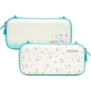 حقيبة حمل رفيعة من Kuitmor متوافقة مع Nintendo Switch/Switch OLED، غطاء واقٍ صلب لحقيبة السفر تناسب وحدة التحكم وملحقات Switch - Candy Party in Kuwait