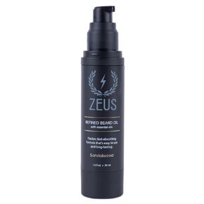 ZEUS Refined Beard Oil, Long Lasting, Thick & Fast Absorbing Oil, Leave In Beard Conditioner – MADE IN USA (Verbena Lime) 2 oz.
