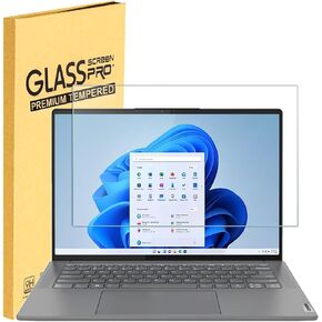 14.5 inch Tempered Glass Screen Protector for Lenovo Yoga Pro 7 / 7i & Yoga Slim 7 & Yoga Slim 7 Pro X & Yoga Pro 9i/Slim Pro 9i & ThinkPad P14s & Legion Slim 5 14.5 " 9H Hardness, Ultra Clear Scratch Resistant