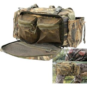 حقيبة تخزين أمامية من PUNCHMAN Treestands، حزمة صيد مموهة مقاومة للماء معلقة على حوامل الأشجار - جيوب متعددة للصيد من أجل إكسسوارات صيد الغزلان للرجال، تعمل مع تسلق الأشجار أو حوامل السلم in Kuwait