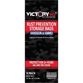 Handgun or Ammo Storage Bags 12 x 18 (9 Pack) USA