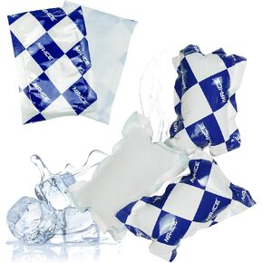 Reusable Ice Packs Sheets for Coolers and Frozen Food Shipping, Long Lasting Cold Dry Ice Pack Freezer Packs for Mailing, Fresh Food Storage, Lunch Box Ice Packs for Lunch Bags