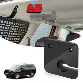 Rear Dashcam Mount for 5th Gen Toyota 4Runner 2010-2023 -Toyota 4runner Accessories Rear Camera Clip-Rear Camera Mount for Cameras That Require a Flat Surface