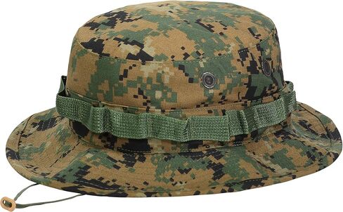 US Military Surplus GI Water Repellant Boonie Hat, Made in USA in Saudi Arabia