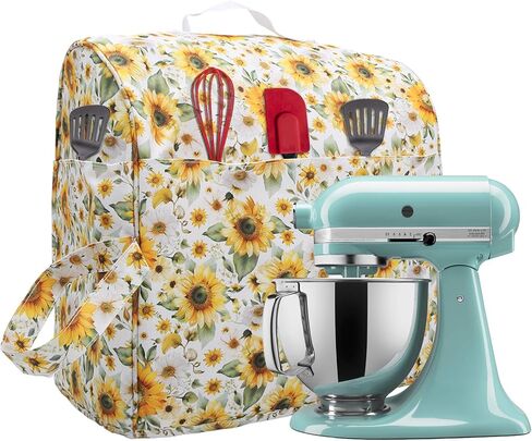 Stand Mixer Dust Cover for Kitchen aid Tilt-Head 4.5-5 Qt Mixers Cover (Only) with Storage Pocket, Compatible with Stand Mixers Accessories and Attachments (Bird, 4.5-5QT) in Saudi Arabia