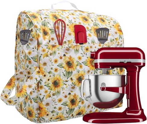 Stand Mixer Dust Cover for Kitchen aid Tilt-Head 4.5-5 Qt Mixers Cover (Only) with Storage Pocket, Compatible with Stand Mixers Accessories and Attachments (Bird, 4.5-5QT) in Kuwait