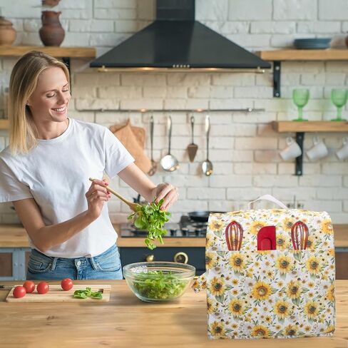 Stand Mixer Dust Cover for Kitchen aid Tilt-Head 4.5-5 Qt Mixers Cover (Only) with Storage Pocket, Compatible with Stand Mixers Accessories and Attachments (Bird, 4.5-5QT) in Kuwait