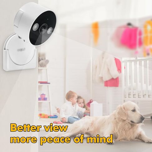 Adhesive Wall Mount Bracket fit for Tapo C120,No Drill, No Screws,Strong Adhesive Durable Camera Mount,Easy to Install, 2 Pack in Kuwait