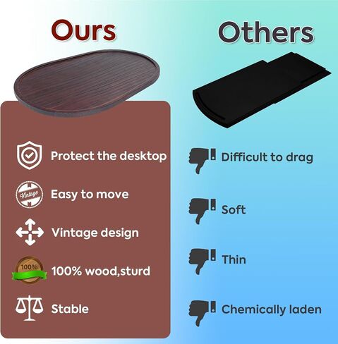Mixer Slider Mat For Kitchen Aid Bowl Lift 5-8 Qt Stand Mixer Wood Sliding Tray for Stand Mixer, Kitchen Appliance Slider Easy to Move, Kitchenaid Mixer Accessories Kitchen Worktops Protection in Saudi Arabia