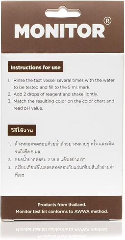 Monitor pH 4.5-9.5 Test KIT (400 Tests) - Monitor Aquarium and aquaculture Water Quality in Saudi Arabia