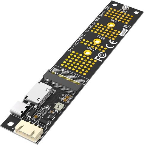 بطاقة محول Sintech M.2(NGFF) NVMe SSD إلى Oculink SFF-8611/8612 in Kuwait
