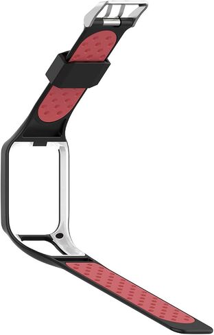 Soft Silicone Replacement Accessory Watch Band Wrist Strap Bracelet for Tomtom Runner 2/3 Series, Spark 3, Golfer 2, Adventurer Smartwatch in Saudi Arabia