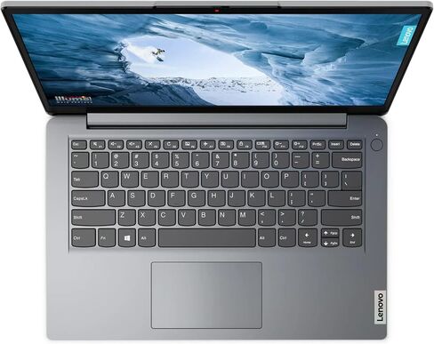 2022 Premium Lenovo Ideapad, 14" HD Screen Lightweight Laptop, Dual-Core Intel Celeron N4020 (Upto 2.8GHZ), 4GB RAM, 64GB eMMC, WiFi, Bluetooth, Webcam, Long Hours, Window 11S+HubxcelAccessory in Saudi Arabia