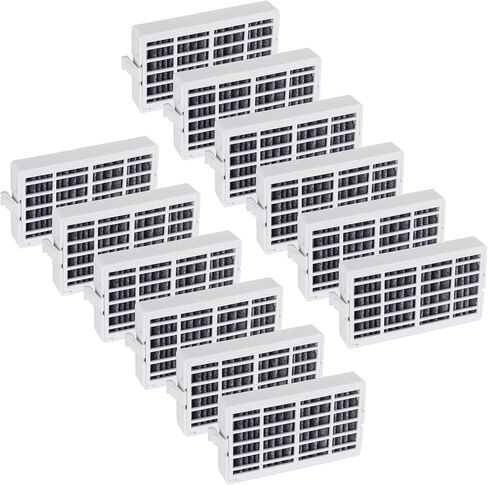 [LATEST VERSION] Ultra Durable W10311524 Refrigerator Air Filter Replacement Part by Blue Stars - Exact Fit For Whirlpool & KitchenAid Refrigerators - Replaces AIR1, W10315189, W10335147 - PACK OF 8 in Saudi Arabia