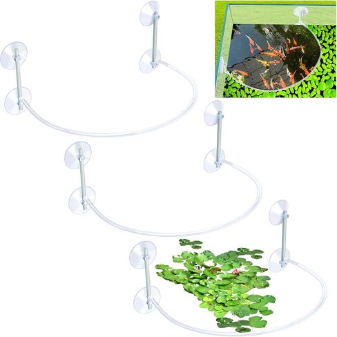 3 Sets Aquarium Floating Plant Corral Floating Plant Fence Aquarium Floating Plant Barrier Aquarium Fish Tank Accessories for Separates Floating Plants, Intercepting Floating Plants in Kuwait