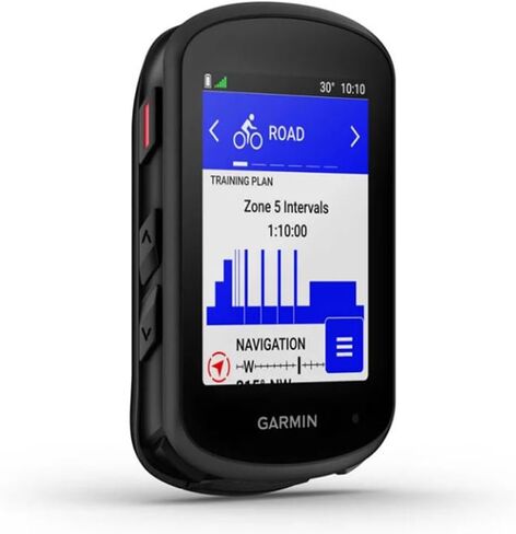 Garmin 010-02695-00 Edge 840، كمبيوتر مدمج لركوب الدراجات بنظام تحديد المواقع العالمي (GPS)، حزمة الجهاز فقط مع منشفة رياضية تبريد للتمرين وأساسيات ديكو، ضوء أمان أمامي وخلفي يمكن ارتداؤه in Saudi Arabia