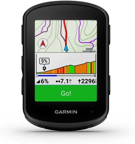 Garmin 010-02695-00 Edge 840، كمبيوتر مدمج لركوب الدراجات بنظام تحديد المواقع العالمي (GPS)، حزمة الجهاز فقط مع منشفة رياضية تبريد للتمرين وأساسيات ديكو، ضوء أمان أمامي وخلفي يمكن ارتداؤه in Saudi Arabia