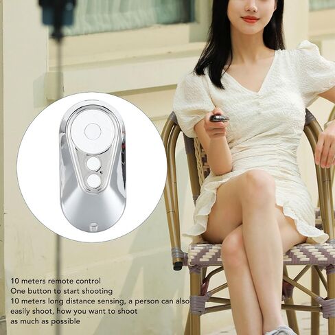 Remote Bluetooth Phone Camera Shutter for iOS & Android, Capture Moments Hands with This Selfie Clicker for Photos & Videos, Works with Smartphones and Tablets in Saudi Arabia