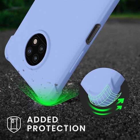 kwmobile Crossbody Case Compatible with Xiaomi Redmi Note 9T Case - TPU Silicone Cover with Strap - Lavender in Saudi Arabia