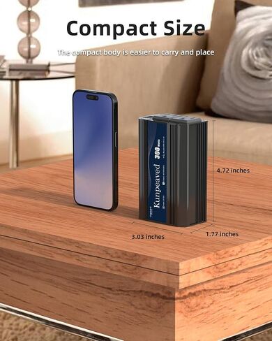 محول طاقة 150 واط تيار مستمر 12 فولت إلى 110 فولت محول شاحن سيارة مع منافذ USB مزدوجة ومنافذ تيار متردد لأجهزة الكمبيوتر المحمولة ذات ضاغط الهواء، وملحقات رحلات الطريق (أحمر) in Saudi Arabia