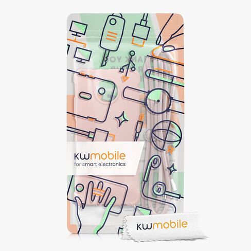 kwmobile Crossbody Case Compatible with Xiaomi Redmi Note 9T Case - TPU Silicone Cover with Strap - Lavender in Saudi Arabia