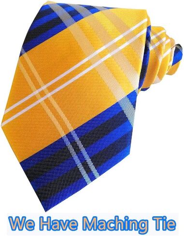 Men's Mid Calf Yellow Dress Socks ,One size fits most men; Sock Size 10-13. in Saudi Arabia