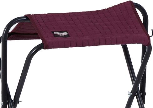 Harrison Howard Saddle Stand Suede Saver Adds Protection to Underside of Saddle Prevents Bar Indentations Secure Saddle Use with Saddle Rack, Saddle Saver Only Burgundy in Saudi Arabia